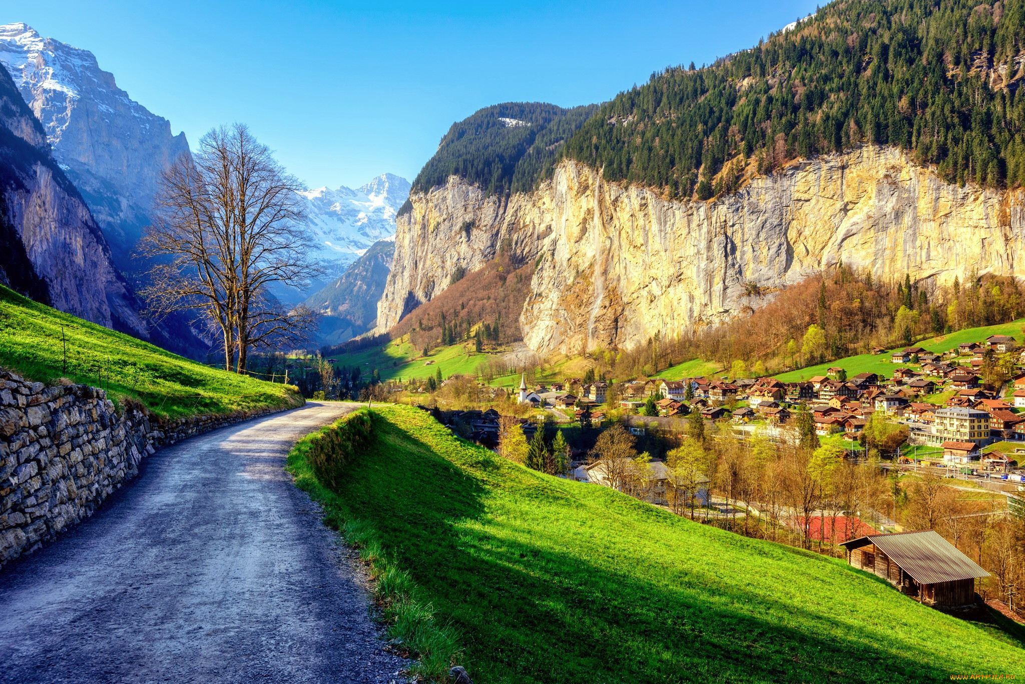 lauterbrunnen, switzerland, , - ,  ,  